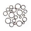 Jump Rings - 18-gauge - Gold- Assorted Sizes - Hematite - Jump Rings - Hematite