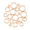 Jump Rings - 20-gauge - Copper - Assorted Sizes - Copper - Jump Rings - Copper