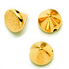 Small Spike Beads - Cone Spike Beads - Gold - Cone Beads - Spike Beads -
