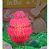Beaded Egg Shaped Kit - Pink - Beading Kit - Craft Kit - Beaded Egg - Easter Egg Decorations - 