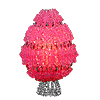 Beaded Egg Shaped Kit - Lime - Beading Kit - Craft Kit - Beaded Egg - Easter Egg Decorations