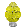 Beaded Egg Shaped Kit - Yellow - Beading Kit - Craft Kit - Beaded Egg - Easter Egg Decorations - 