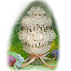 Beaded Easter Bunny Kit - Lighted Easter Bunny Decoration - Purple Bunny - Beaded Safety Pin Bunny - Bunny Crafts - DIY Easter Crafts