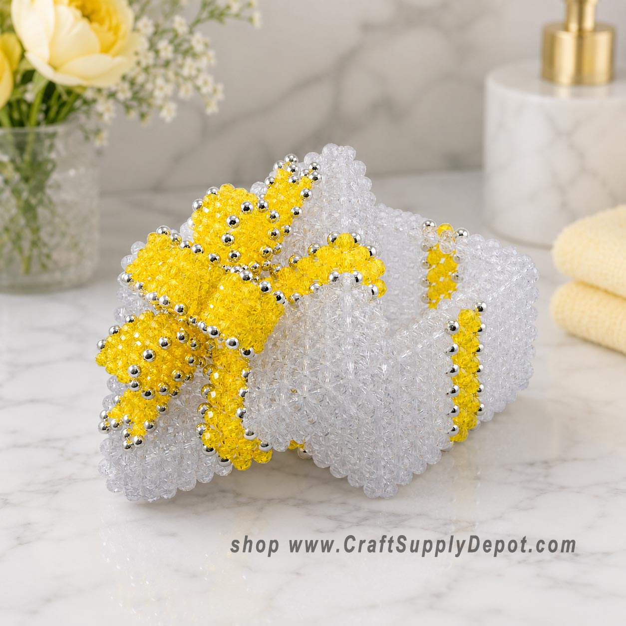 Beading Kits - Beaded Kits - Beaded Trinket Box