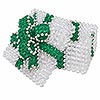 Beaded Gift Box - Lt Yellow - Beading Kits - Beaded Kits - Beaded Trinket Box