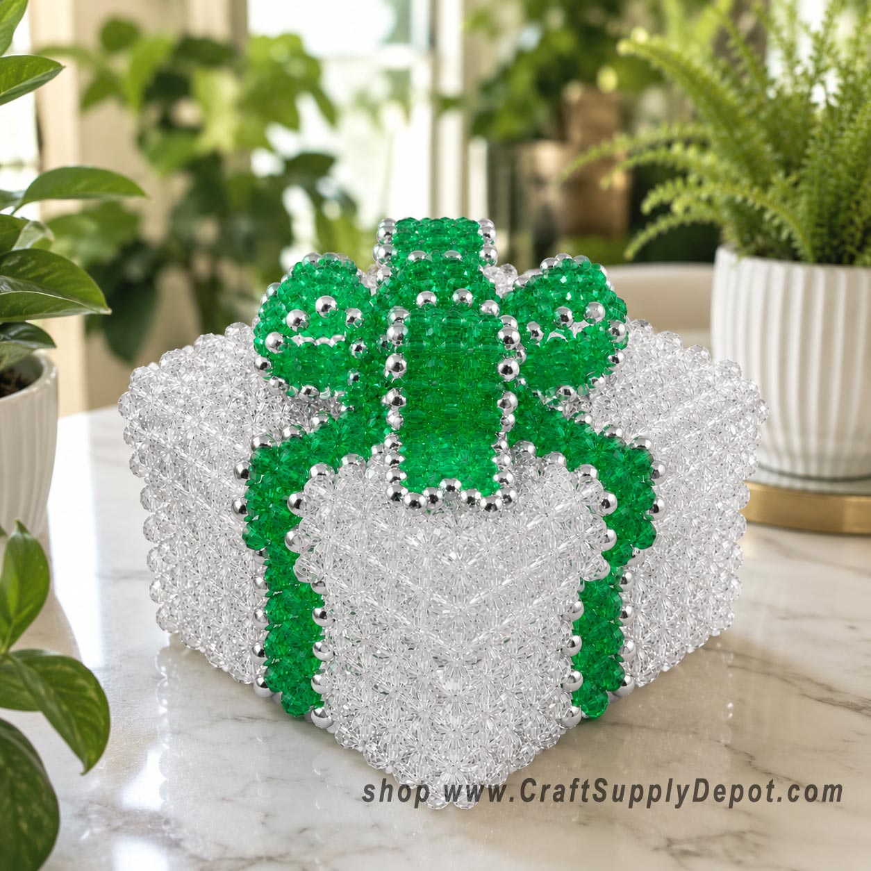 Beading Kits - Beaded Kits - Beaded Trinket Box