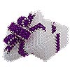 Beaded Gift Box - Turquoise - Beading Kits - Beaded Kits - Beaded Trinket Box