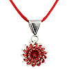 Chainmaille Jewelry - Whirlybird Necklace Kit - Red - Jewelry Kit - Jump Ring Jewelry