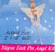 Filigree Angel Stick Pin Jewelry Kit - Gold - Jewelry Pins