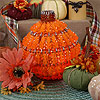 Beaded Jack O'Lantern Kit - Halloween Crafts - Orange - Craft Kit - Holiday Craft Kit - Beaded Craft Kit - Halloween Decorating