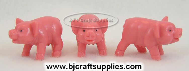 Miniature Pigs - Mini Pigs - Tiny Plastic Pigs