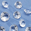 Victoria Lynn Diamond Cut Accents - Clear - Party Supplies -