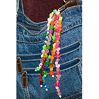 Beaded Alligator Clip Hanger - Free Craft Pattern
