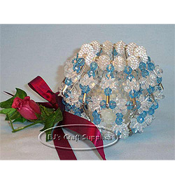 Beaded Candle Holder - Free Beaded Pattern