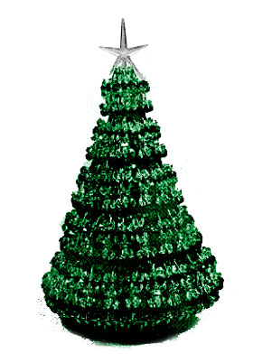 How to String Beads on a Christmas Tree