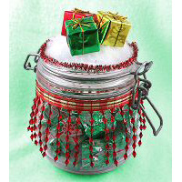 Free Christmas Project Pattern - Special Christmas Gift Jar
