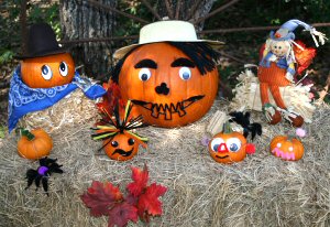 Fun Halloweeen Pumpkin Faces