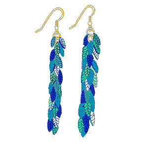 Make these gorgeous dangle earrings with this free instruction page.