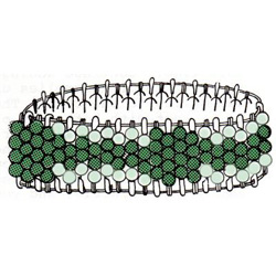 Instructions for Safety Pin Bracelet with Acrylic Beads from Craft Supply Depot - Safety Pin Jewelry Instructions - Free Instructions - Free Jewelry Craft Project Ideas