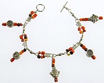 Pattern for Bracelet made with Fishing Tackle and E-Beads from Craft Supply Depot - Easy Bracelet Jewelry - Free Pattern for Jewelry