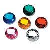Large Acrylic Rhinestones - Large Flat Back Rhinestones - Assorted - Rhinestone Embellishments - Large Rhinestones - Large Rhinestones for Crafts - 