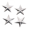 Star Sequins - Star Shaped Sequin - Silver - Star Shaped Sequins -