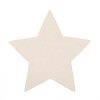 Simple Wood Shape - Star - Unfinished - Star Cutout