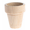 Wooden Flower Pots - Unfinished - Small Wooden Flower Pots Unfinished