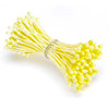 Floral Stamens - Artificial Flower Stamens - Yellow Pearl Flower Stamens - Artificial Stamens - Faux Stamens - Floral Supplies - 