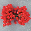 Floral Stamens - Artificial Flower Stamens - Red Holly Berry Stamens - Floral Supplies - Red - Artificial Stamens - Faux Stamens - Flower Making Supplies - 