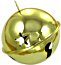 Large Jingle Bells w/Hanger - Craft Bells - Gold - Large Jingle Bells - Gold Jingle Bells - Craft Jingle Bells - Craft Bells