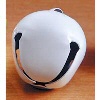 Large Jingle Bells - Craft Bells - White - Large Jingle Bells - White Jingle Bells - Craft Jingle Bells - Craft Bells