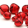 Metallic Jingle Bells - Red - Craft Bells - Jingle Bells