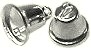 Liberty Bells - Craft Bells - Silver - Craft Bells - Mini Liberty Bells