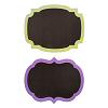 Jumbo Chalkboard Stickers - Vinyl - Assorted Colors - Chalkboard Stickers - Chalkboard Labels - Vinyl - 