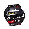 Scotch Chalkboard Tape - Removable - Black - Chalkboard Tape - Scotch - Removable
