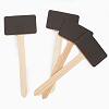 Craftwood Small Chalkboard Stake Signs - Chalkboard Signs - Chalkboard Stakes - Wood Stake