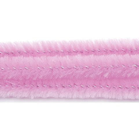 Luxury Pale Pink Chenille Pipe Cleaners