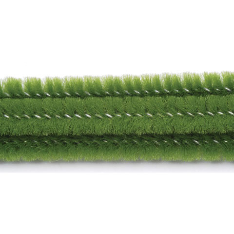 Chenille Stems - Green (12pc)