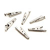 Small Alligator Clips - Jewelry Clips - Nickel - Alligator Clips - Crocodile Clips - Gator Clips - Croc Clips