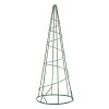 Metal Craft Cone Shaped Form - Green - Craft Cones - Wire Craft Cones