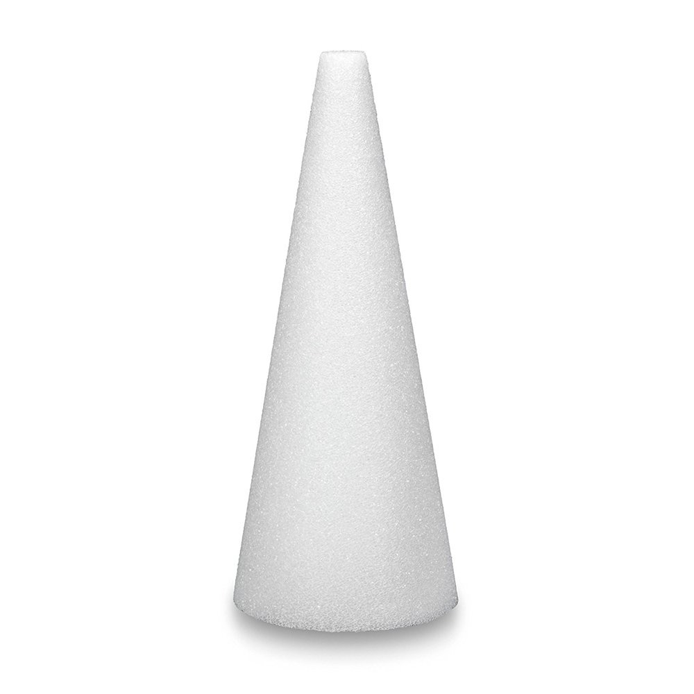 Styrofoam Cones - Paper Mache Cones - Clear Plastic Cones - Craft