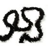 Black Feather Boa - Feather Scarf - Marabou Feather Boa - Marabou Boa - 