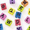 Foam Alphabet Beads with Vertical Hole - Assorted - Foam Letter Beads - Foamie Beads