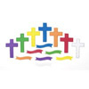 Foam Stickers Crosses/Banners - Assorted - Foam Cross Stickers - Foam Stickers