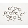 Screw Eye Hooks - Nickel - Eye Hook Screws