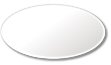 Glass Craft Mirrors - Oval - Glass Mirrors - Round Mirrors - Small Mirrors