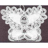 Handmade Battenburg Butterfly Doilies - Off White - Craft Doilies