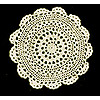 Crocheted Doily - Ecru - Craft Doilies