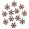 Rusted Tin Snowflakes - Christmas Snowflakes - Snowflake Decorations